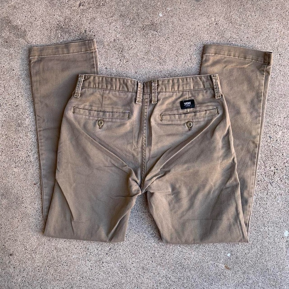 Vans Tan Chino Pants - Picture 4 of 4